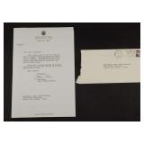 1982 John Glenn Signed Letter US Senate