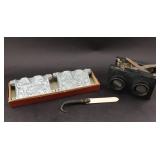 Tin Soldier Mold Pair w/ Bone Page Turner