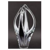 Paul Kedev for Flygsfors Coquille Art Glass Vase