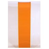 Modern Orange Tambour Door Cabinet