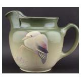 J B Owens Pottery Lotus Pitcher