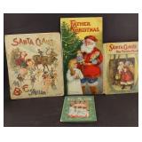 Victorian Paper Father Christmas Book Collection