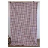 Ticking Cotton Mattress Cover Red Blue