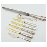 Tiffany Sterling Silver Flatware Set w/ Vermeil