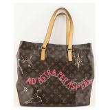 Embellished Louis Vuitton Tote Bag