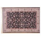 Persian Wool Floral Medallion Rug