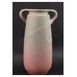 Rookwood Pottery Matte Pink Green Vase 1921
