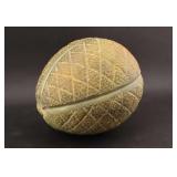 Massive Carved Stone Melon