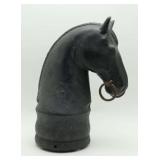 Cast Iron Horse Head Hitching Post