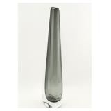 Large Orrefors MCM Smoky Glass Vase