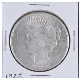 1925 Peace Silver Dollar