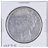 1927 S Peace Silver Dollar