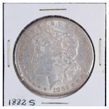 1882 S Morgan silver Dollar