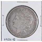 1921 S Morgan Silver Dollar