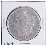 1904 Morgan Silver Dollar Cleaned