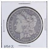 1902 Morgan Silver Dollar Cleaned