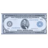 1914 $5 Kansas City Federal Reserve Note