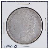 1890 O Morgan Silver Dollar