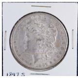 1897 S Morgan Silver Dollar
