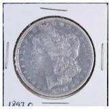 1897 O Morgan Silver Dollar Cleaned