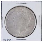 1922 Peace Dollar