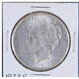 1923 S Peace Silver Dollar