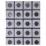 5 90% silver 15 Clad Washington Quarters