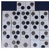 Collection of Barber & Seated Liberty Dimes