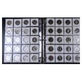 Binder of 1970-1998 Kennedy Half Dollars