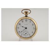 Elgin BW Raymond 18s 17j Gold Filled Pocket Watch
