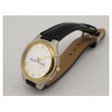 Mens Hallmark Wrist Watch w/ Leather Band