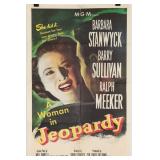 A Woman in Jeopardy Movie Poster