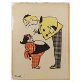 Alfred Frueh Linocut