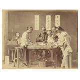 Print of Chinese Men in a Gambling House
