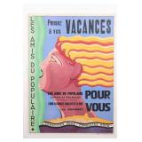 A Vintage French Travel Agency Poster