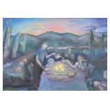 A Landscape & Picnic Pastel