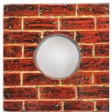 1995 Randall Galaska 'Brick Wall with Hole'