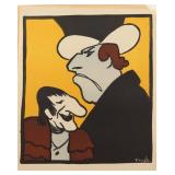Alfred Frueh 'Francis Wilson & De Wolf Hopper'