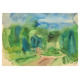 Paulina Everitt Park Watercolor
