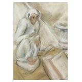 Paulina Everitt Still Life with Monkey Pastel