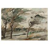 Paulina Everitt Stormy Day Watercolor