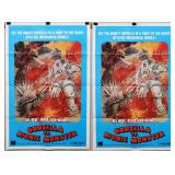 2 Godzilla vs Bionic Monster Posters