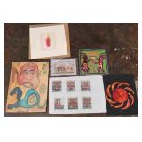 A Group of Original Works of Art