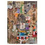 1987 James Joe Froese Mixed Media Assemblage