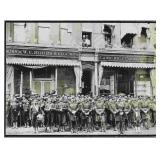 Ellsworth Zouaves (?) Unit on Main St. KCMO