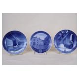 3 1930s Bing and Grondahl Commemorative Plates
