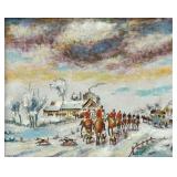 Petty Fox Hunt Painting