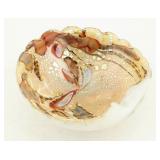 Murano Art Glass Scalloped Bowl