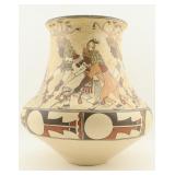 Lois Gutierrez Polychrome Figural Earthenware