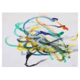 Elephant-Created  Abstract Painting